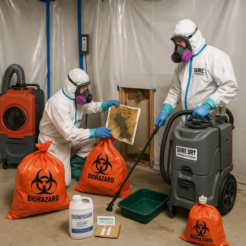 Contaminated Water Handling Protocols process in Osceola, IN